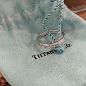 Tiffany Sterling Silver Ring